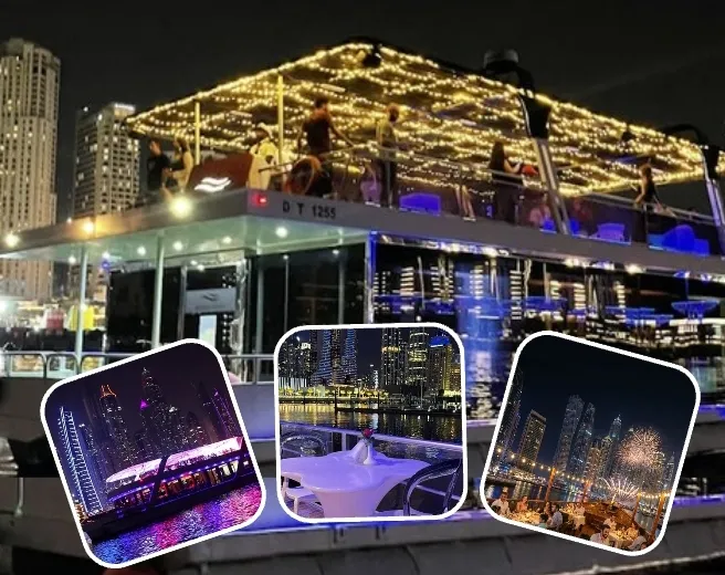 Glass Boat Dinner Cruise Dubai Marina